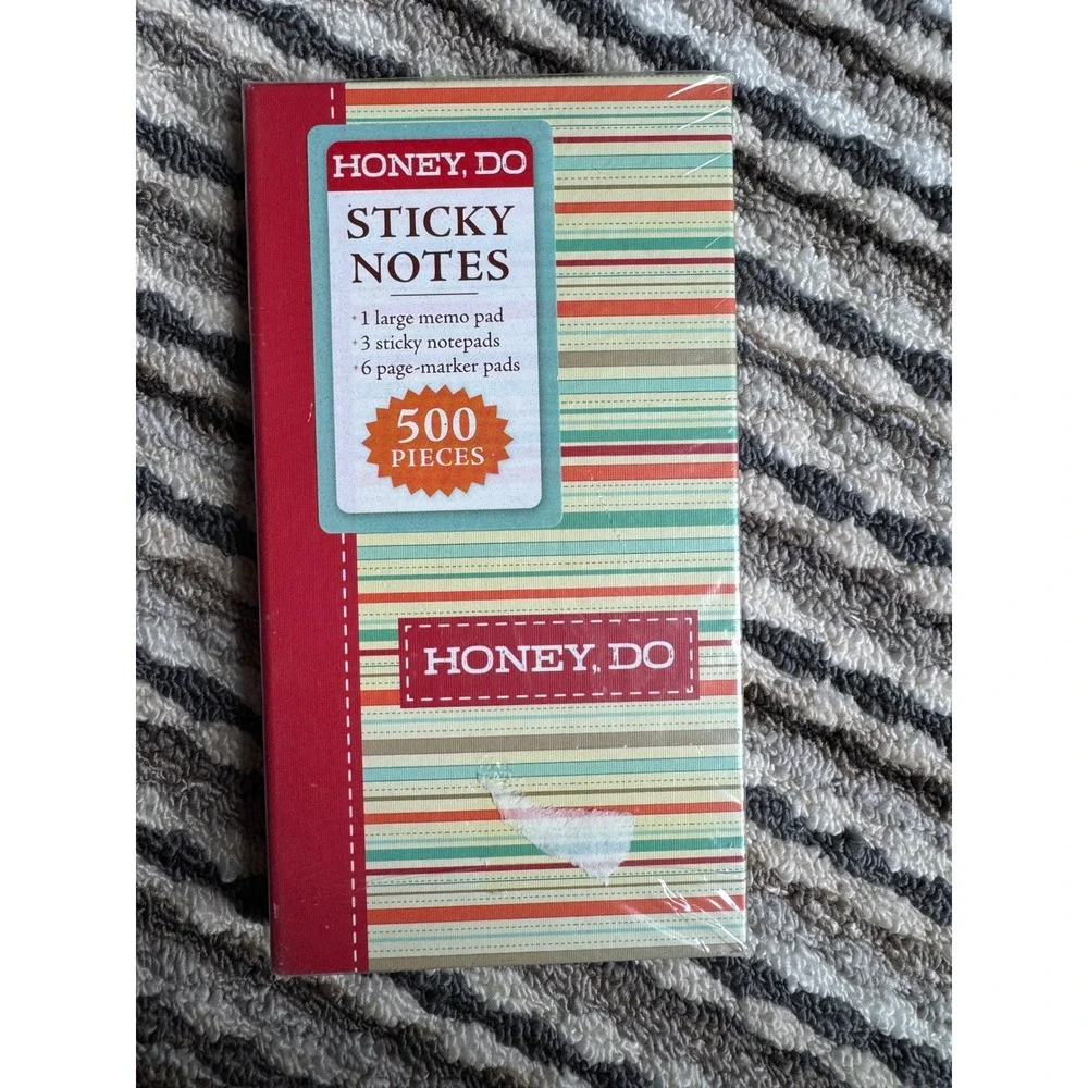 Honey Do Sticky Note 500 Piece Set The Comstocks New Seasons Memo Pads Portfolio